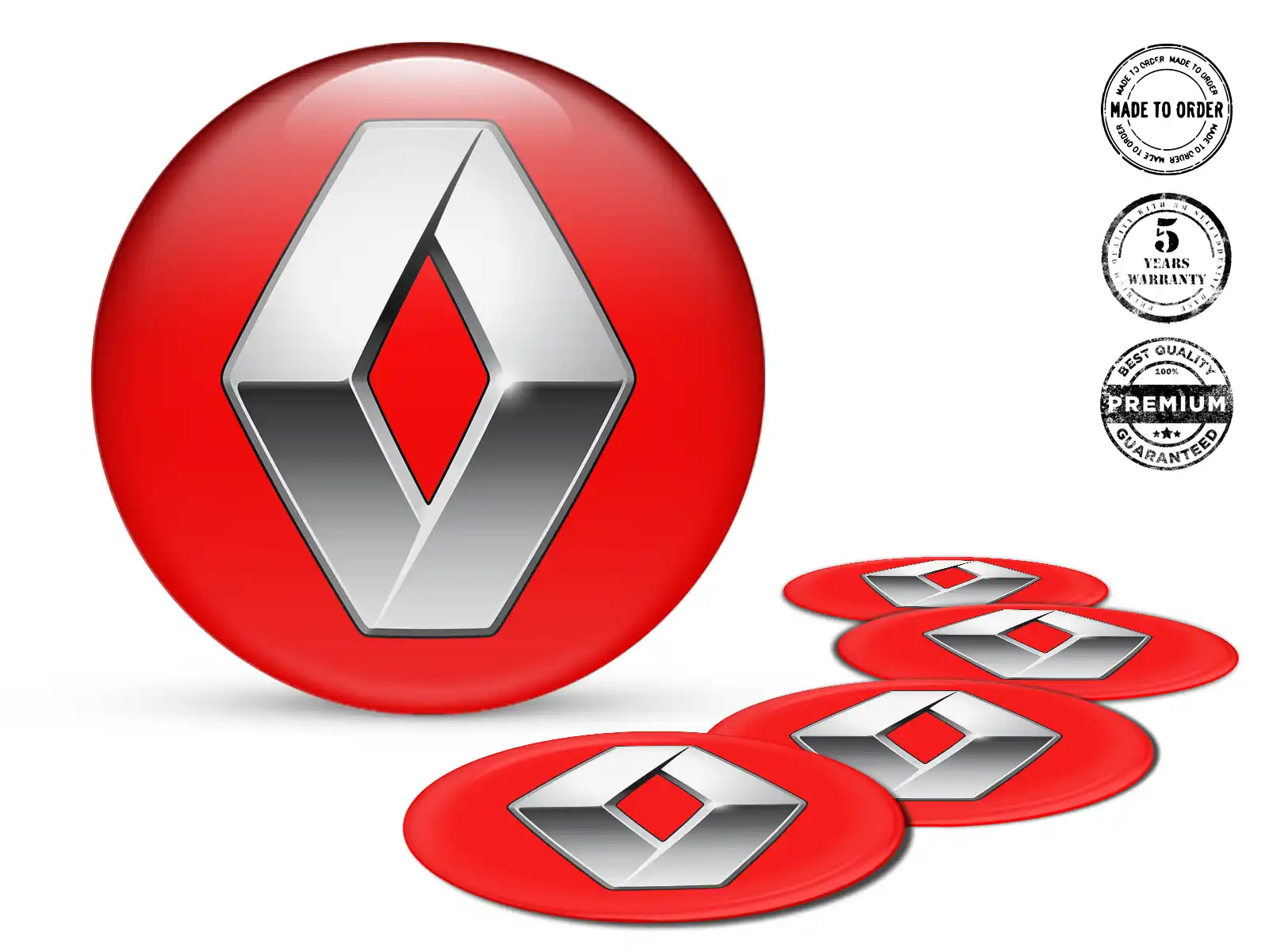 Renault Dekor für Felgen Luxus Radplaketten
